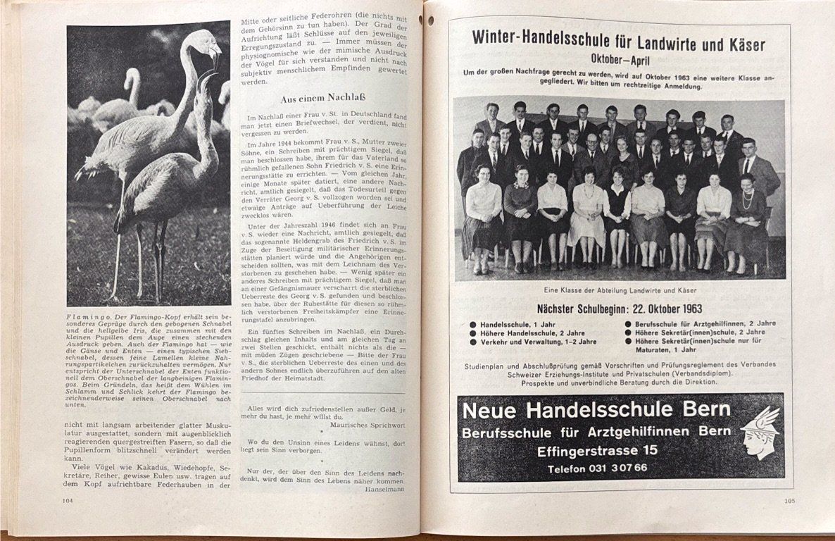 Libri: Feierabend Kalender 1964 – Usato da Sarnen venduto da Livres 4