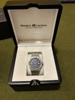 Maurice Lacroix Aikon Automatik Uhr Blau im Full Set