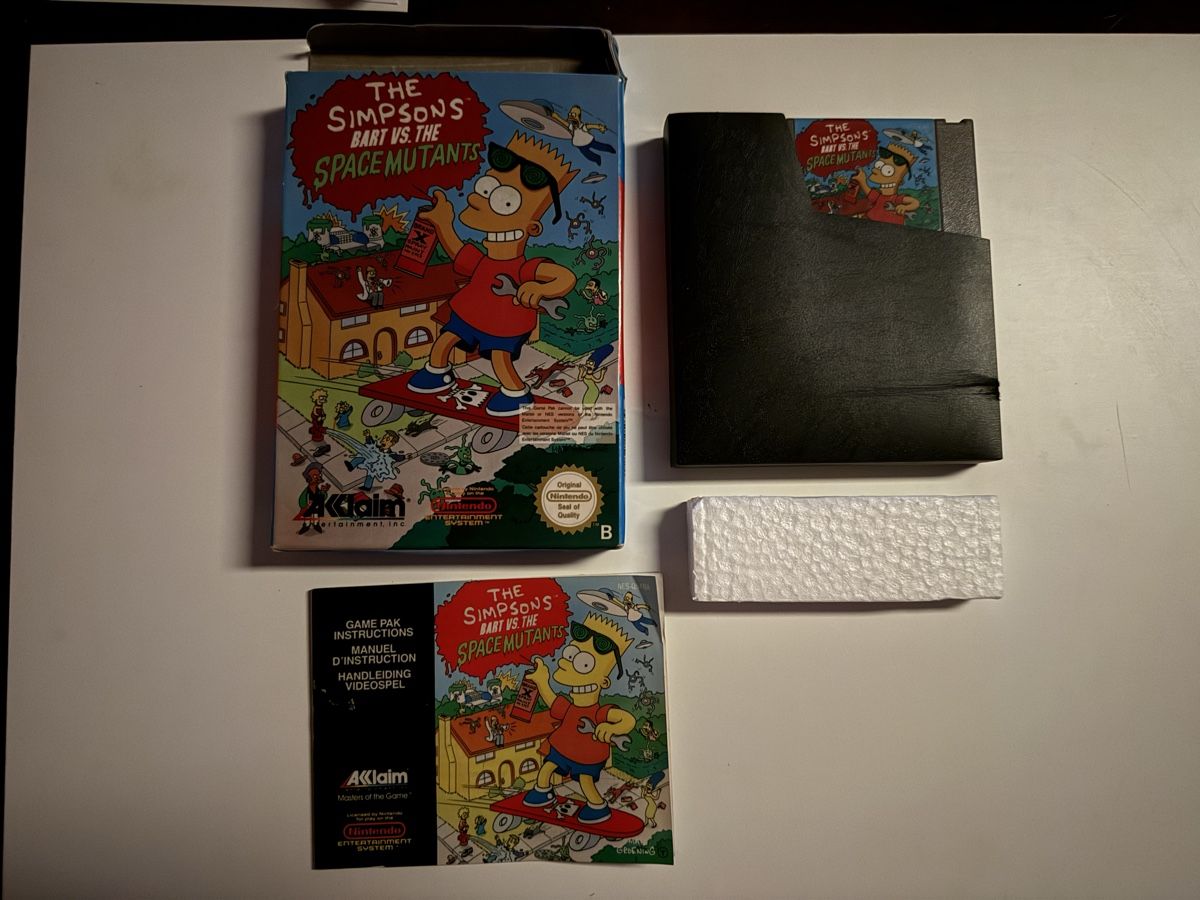 Nintendo Giochi: Simpsons Bart vs. Space Mutants NES - Jeu Complet! – Usato da Chavornay venduto da brunodasilva87 4