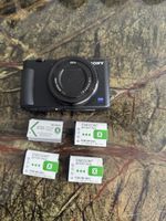 Sony Digitalkamera ZV-1 mit 4 Akkus und Ladegerät gebraucht
