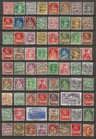 Lot diverse CH Marken mit Vollstempel