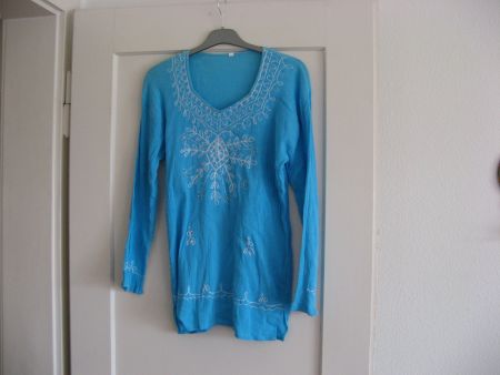Bluse türkis Gr. 42