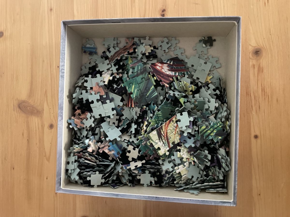 Ravensburger Puzzle: Ravensburger Puzzle Flokati Line 1000 Teile  – Usato da Spreitenbach venduto da Gloxinia 2