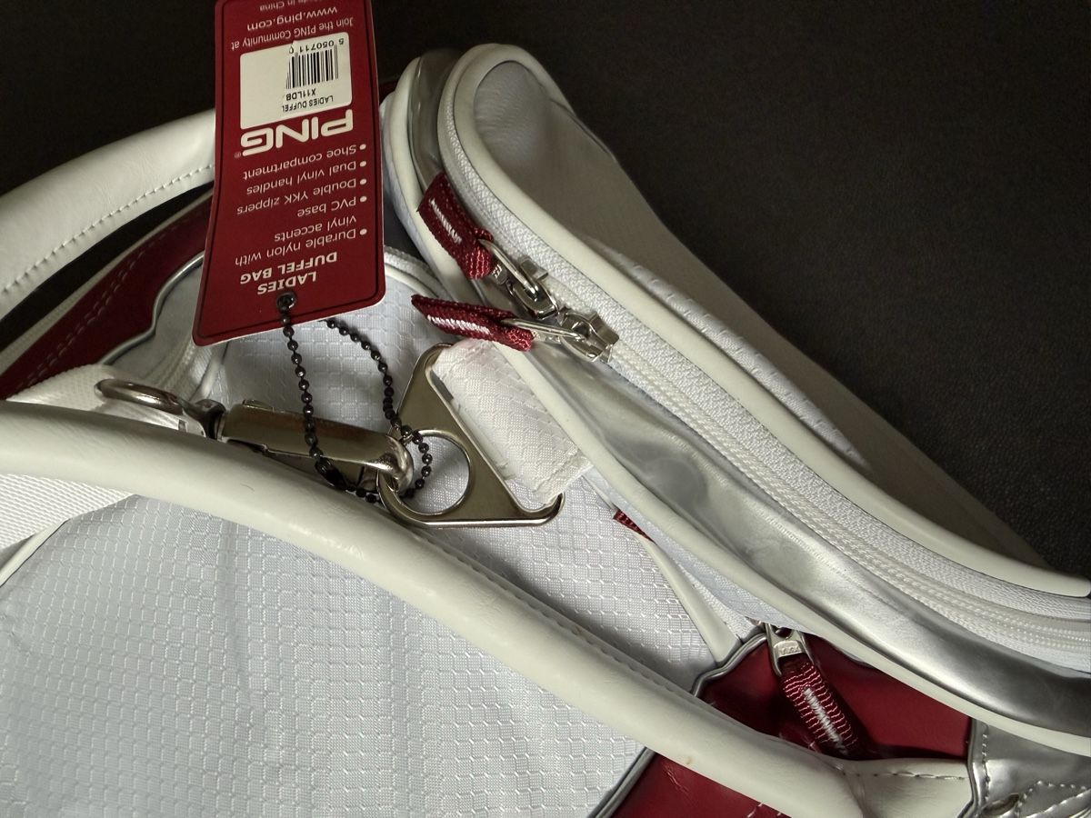 Borse da donna: New PING Ladies Golf Duffel Bag White Red Silver – Nuovo e nell'imballaggio originale da Horgen venduto da thesilverarrow 5