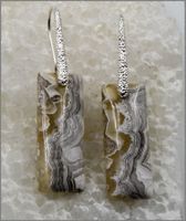 ♛ Laguna Lace Achat Ohrhänger 925 Silber