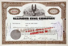 Illinois Zinc Company - 1957