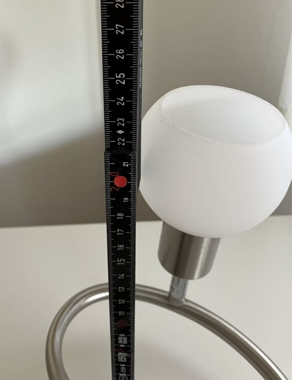 Lustres & lampes de plafonds: 3er Deckenlampe Chrom Edelstahl Glas Moderne Optik Dekorativ – D'occasion à Neschwil par Luna19610 2