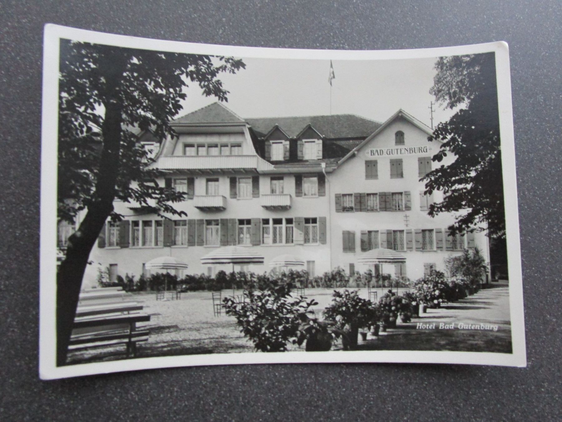 Cartoline postali: Hotel Bad Gutenburg Langenthal – Usato da Rubigen venduto da Menthe