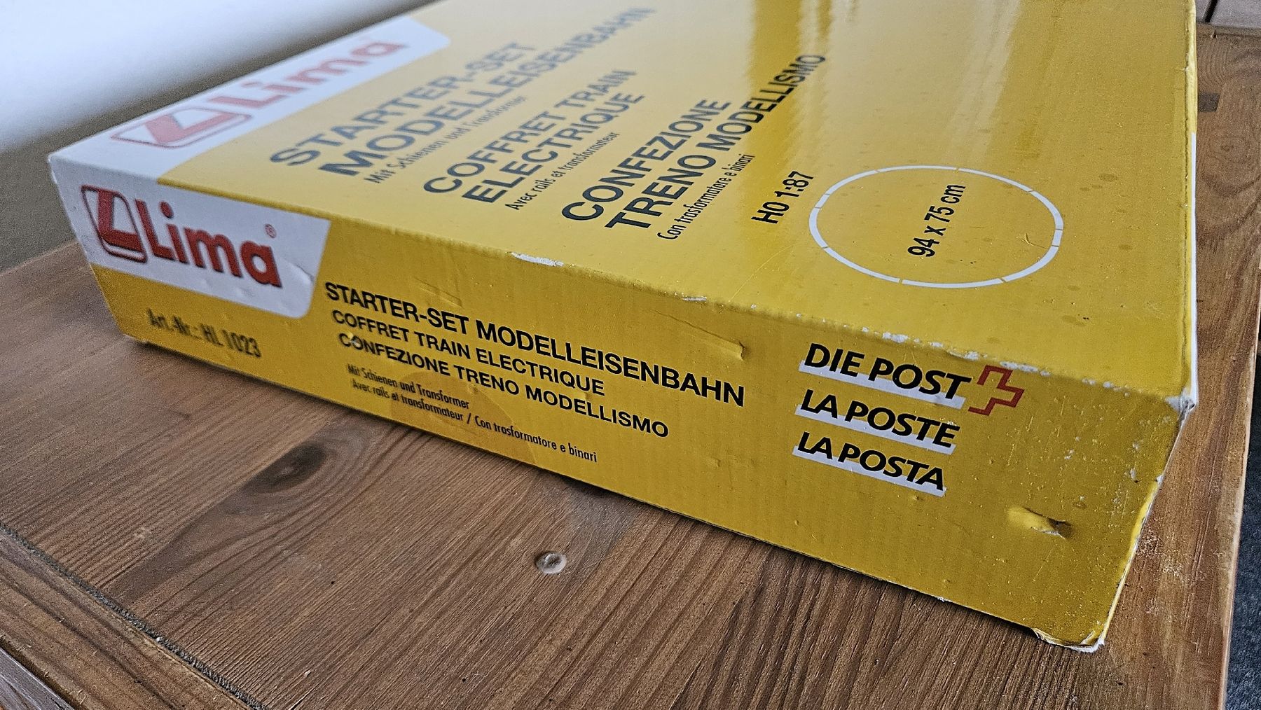 Lima Modellini di ferrovie: Lima H0 1023 Starter-Set Modelleisenbahn - Die Post! – Nuovo e nell'imballaggio originale da Nidau venduto da peterrue 7