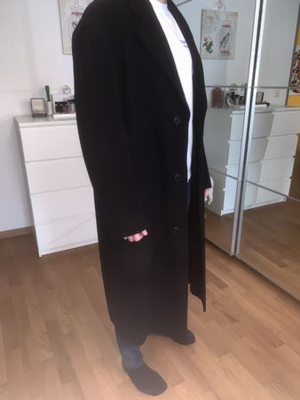 Herren Wintermantel von Boss, Grösse 50, Schwarz Top!