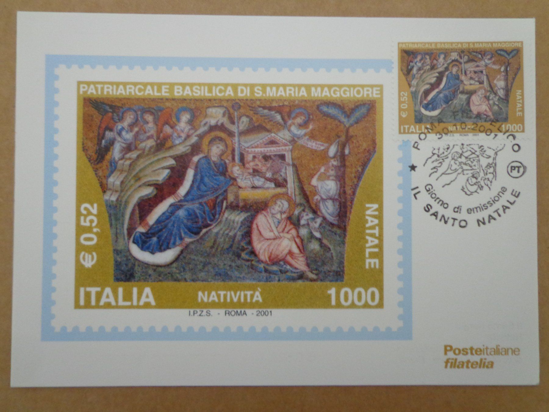 Tutti i francobolli: Maximumkarte MK 2001 ITALIEN – Nuovo (secondo la descrizione) da Le Locle venduto da aou_rf8w