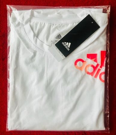 T-Shirt Weiss Adidas Grösse S