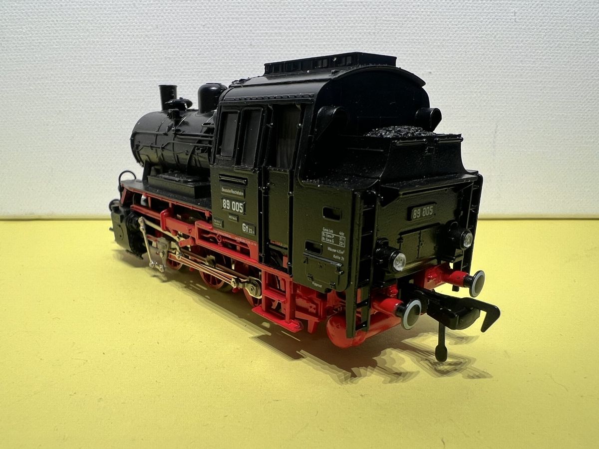Fleischmann Modellini di ferrovie: Fleischman Dampflok BR89 in 1/87 – Nuovo e nell'imballaggio originale da Weinfelden venduto da Kammerflimmern 3