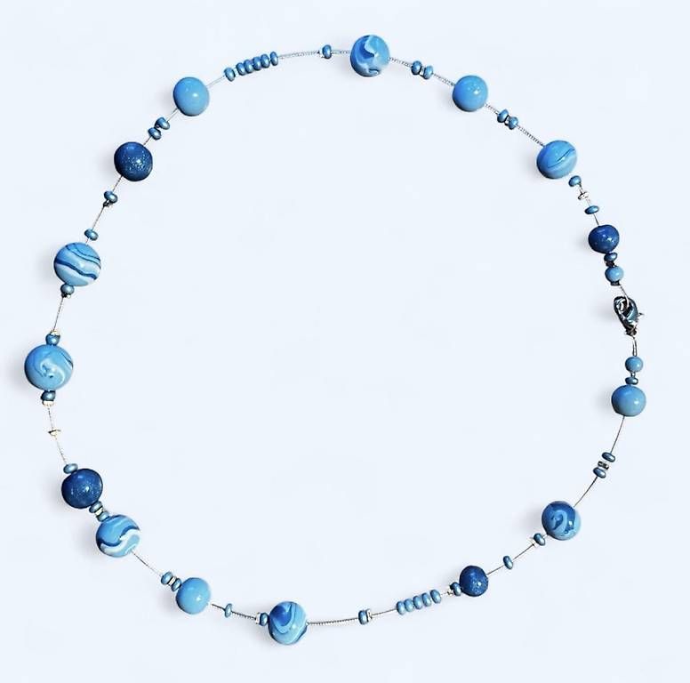 Catenine: Halskette blau – Usato da Zürich venduto da nic_l9gv
