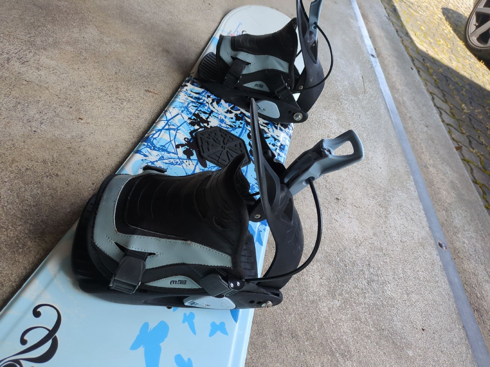 Board: Snowboard Nidecker mit Flow-Bindung – Usato da Niederglatt ZH venduto da ani_7wk9 1