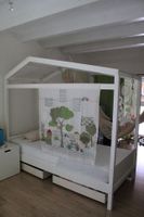 Rideau motif chantier avec poches & broderies Vertbaudet