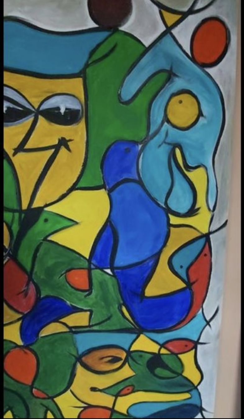 Gemälde: Gemälde " Zirkus des Lebens " handmade 90×120 – Neu (gemäss Beschreibung) aus Riehen von Steinbock1970 1