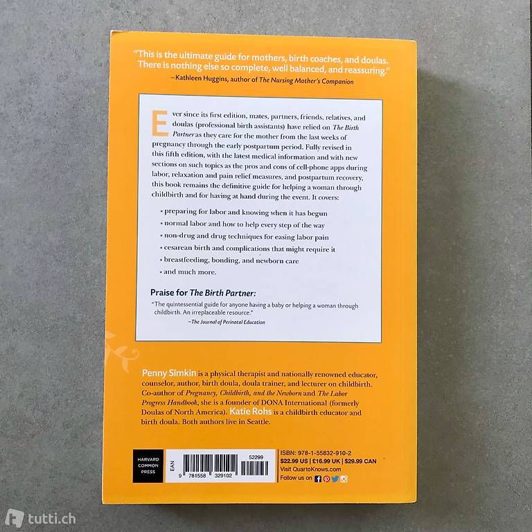 Libri: The Birth Partner 5th Edition by Penny Simkin – Usato da Aarwangen venduto da arimiak 1
