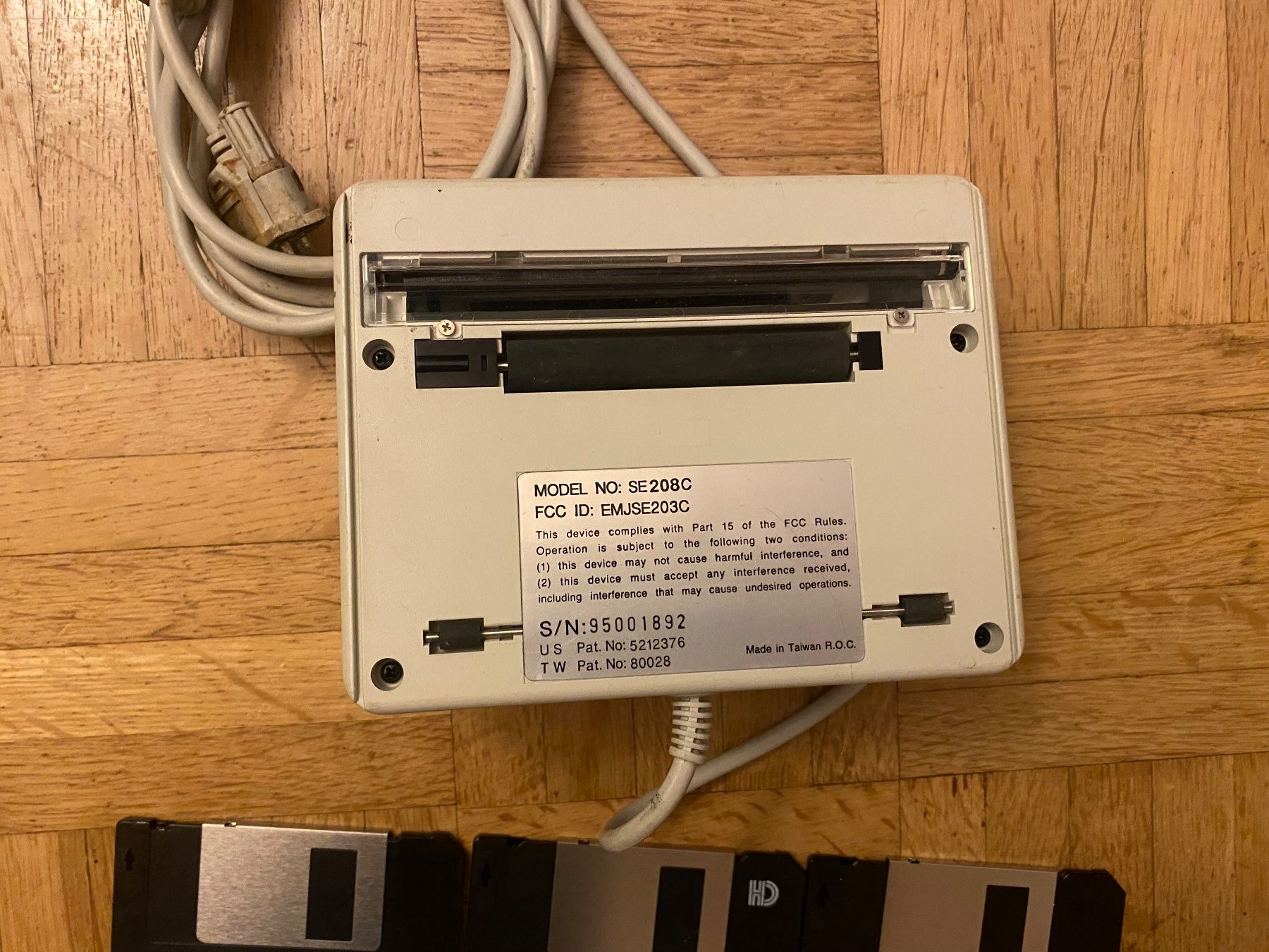 Scanner: Vintage Microspot Handscanner – Usato da Adliswil venduto da synchrot 1