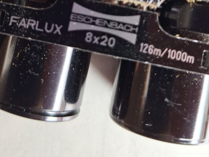 Eschenbach Binocoli: ESCHBACH FARLUX FELDSTECHER INKL. ETUI – Usato da Huttwil venduto da Kunterbuntli 1