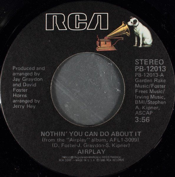 Dischi in vinile: Airplay: Nothin' You Can Do About It 7" – Usato da Steinhausen venduto da Vilivinili