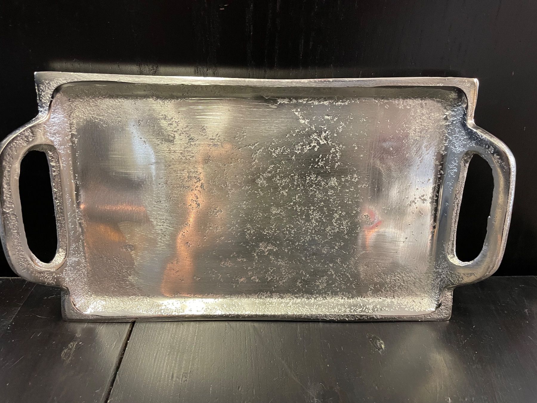 Servierplatten: Serviertablett/in Aluminium Silber/Neu/OVP – Neu und originalverpackt aus Volketswil von rubin74 1