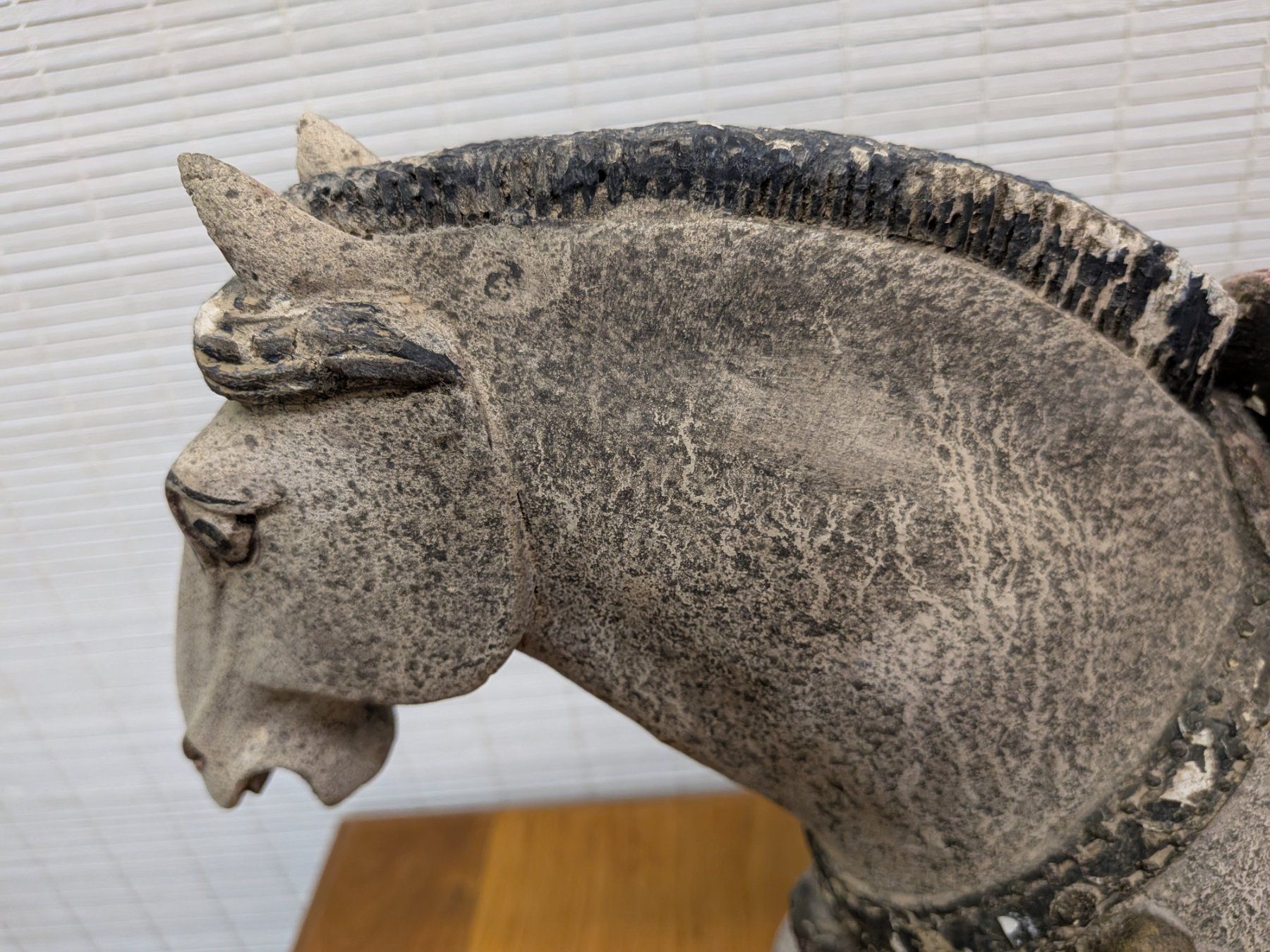 Sculture & Statue: Tang Streitross Pferd aus Holz – Usato da Emmen venduto da Brockofsky 6