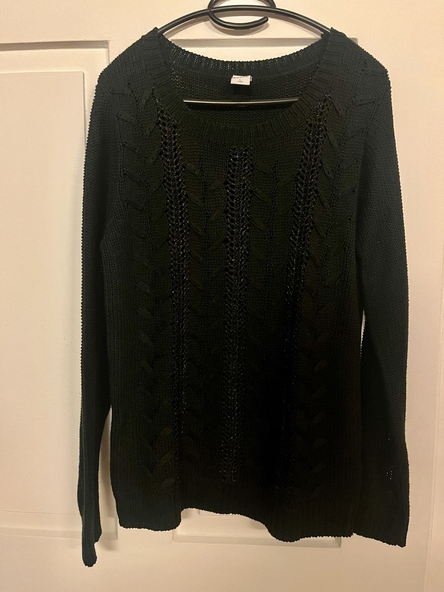 Zebra Maglioni & Felpe: Zebra Pullover gehäckelt L black – Usato da Rhäzüns venduto da duudii