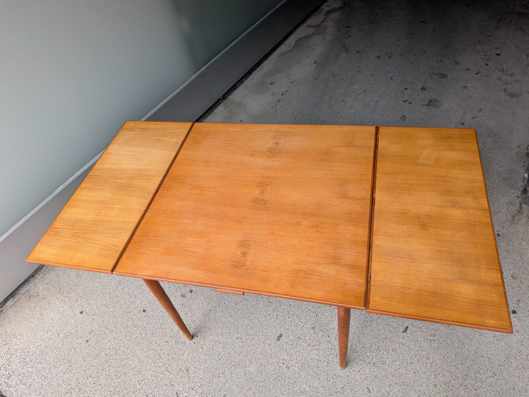 Tische: Mid Century Teakholz Tisch Esstisch – Gebraucht aus Emmen von Brockofsky 3