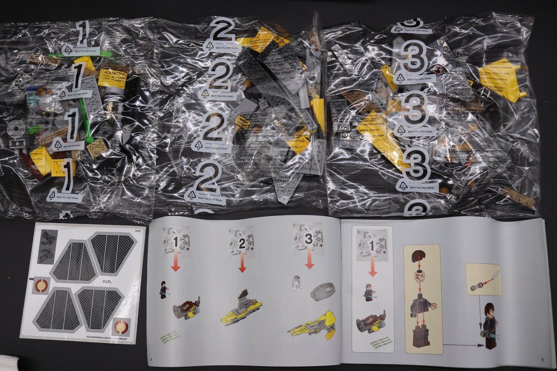 Lego Giocattoli: LEGO 75038 Star Wars Jedi Interceptor – Usato da Hinterforst venduto da -KINGPIN- 3