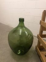 Dame Jeanne, Antike Glasflasche/Ballonflasche/Dekovase