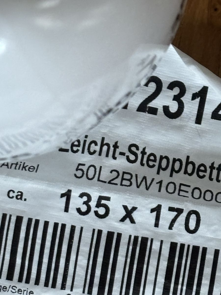 Coperte: Kinderduvet 135x170 cm – Usato da Schliern b. Köniz venduto da Puffin48 3