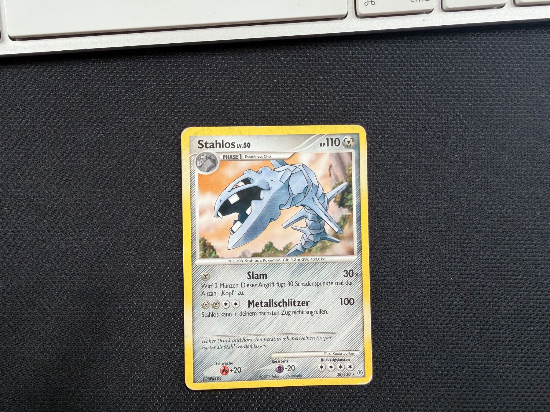Pokémon Carte collezionabili: Stahlos 38/130 – Usato da Zürich venduto da mountainwizard00