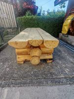 Table brut en bois rond