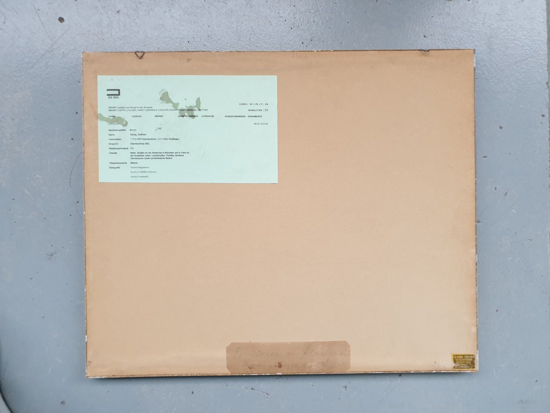 Dipinti: Aquarelle / Gottfried Herzig – Usato da Zürich venduto da B-Rock 5