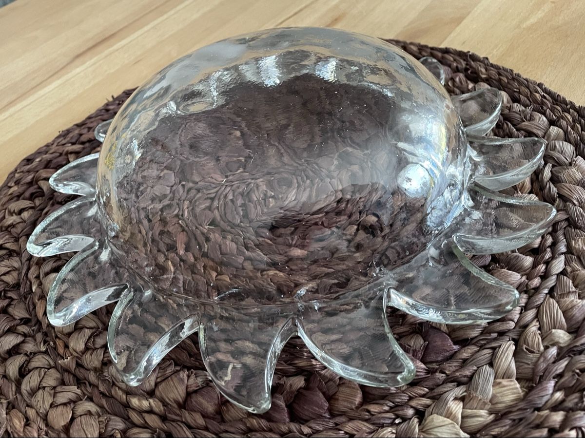 Glasi Hergiswil Schalen: Sonnenförmige Glasschale Deko – Gebraucht aus Langenthal von reki56 1