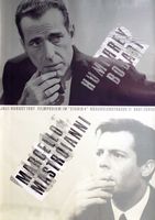 Humphrey Bogart / Marcello Mastroianni (R. Schraivogel)