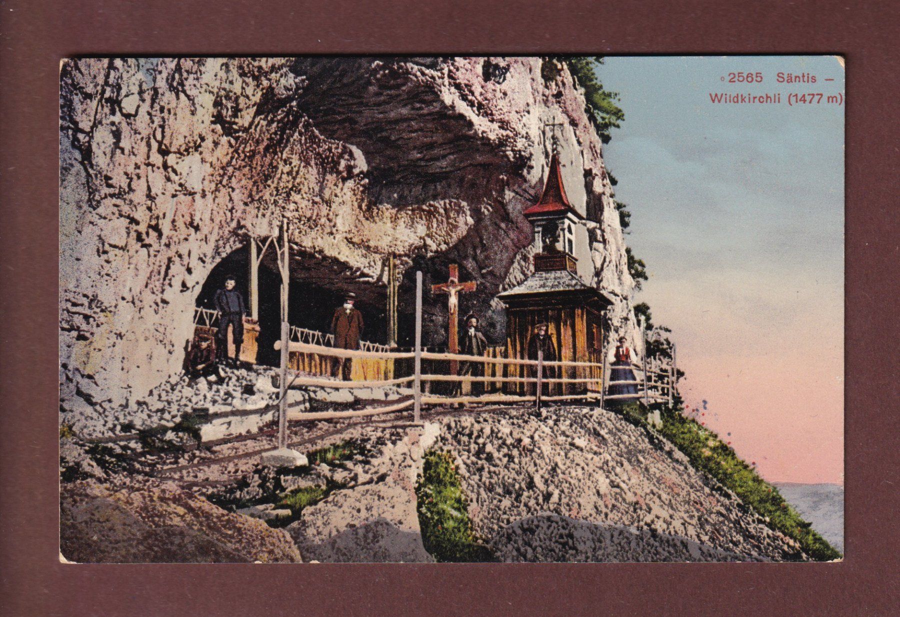 Cartoline postali: Säntis - WILDKIRCHLI – Usato da Pully venduto da nicecards-shop