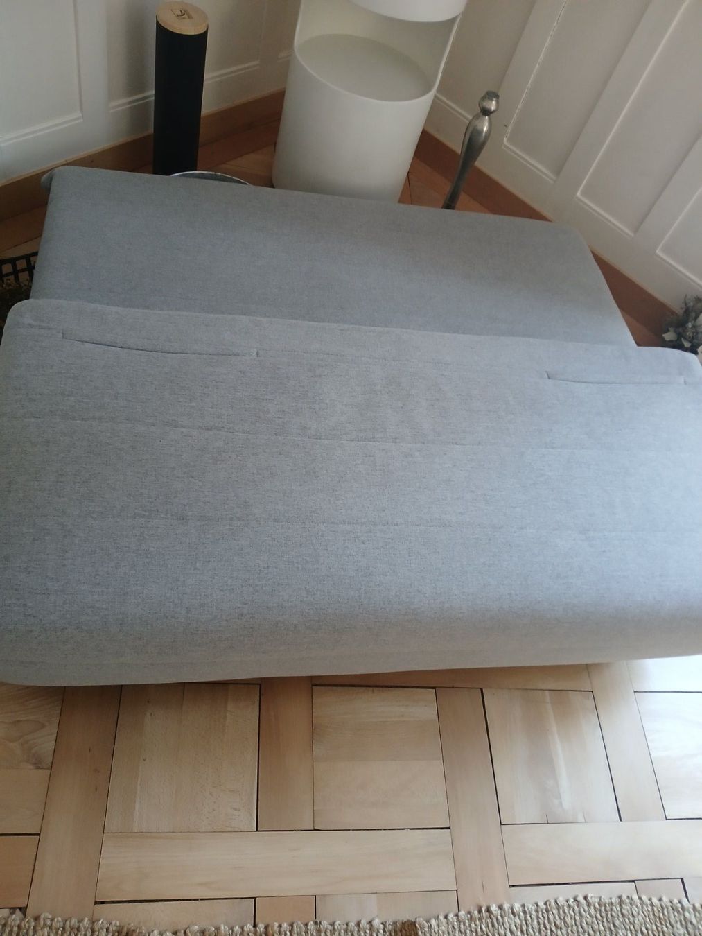Micasa Divani: Sofa hellgrau, inkl. 2 Kissen – Usato da St. Gallen venduto da g.faessler 5