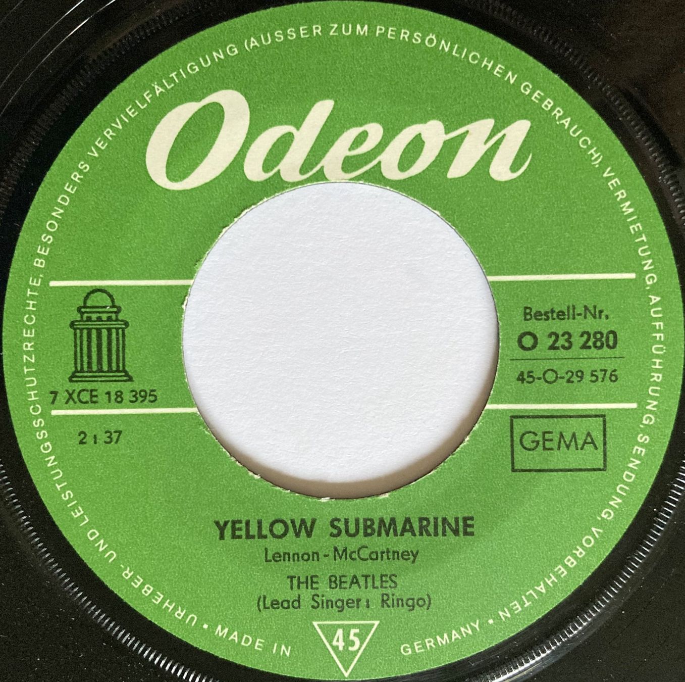 Dischi in vinile: BEATLES - YELLOW SUBMARINE – Usato da Bottens venduto da hotter-than-hell 2