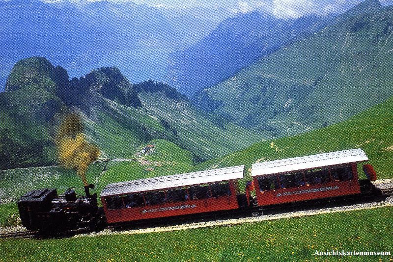Cartoline postali: Brienzer Rothorn - Bahn + ca. 1985 – Usato da Emmenbrücke venduto da teestube