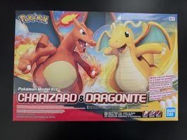 Pokémon Model Kit Charizard & Dragonite neuwertig