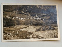 Photo Karte / Filisur - Albulatal Gelaufen 1929