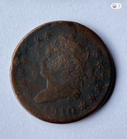 US Large Cent 1810 Ein Cent US