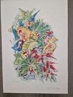 Basler Fasnacht - Lithographie von Mirjam Pierig