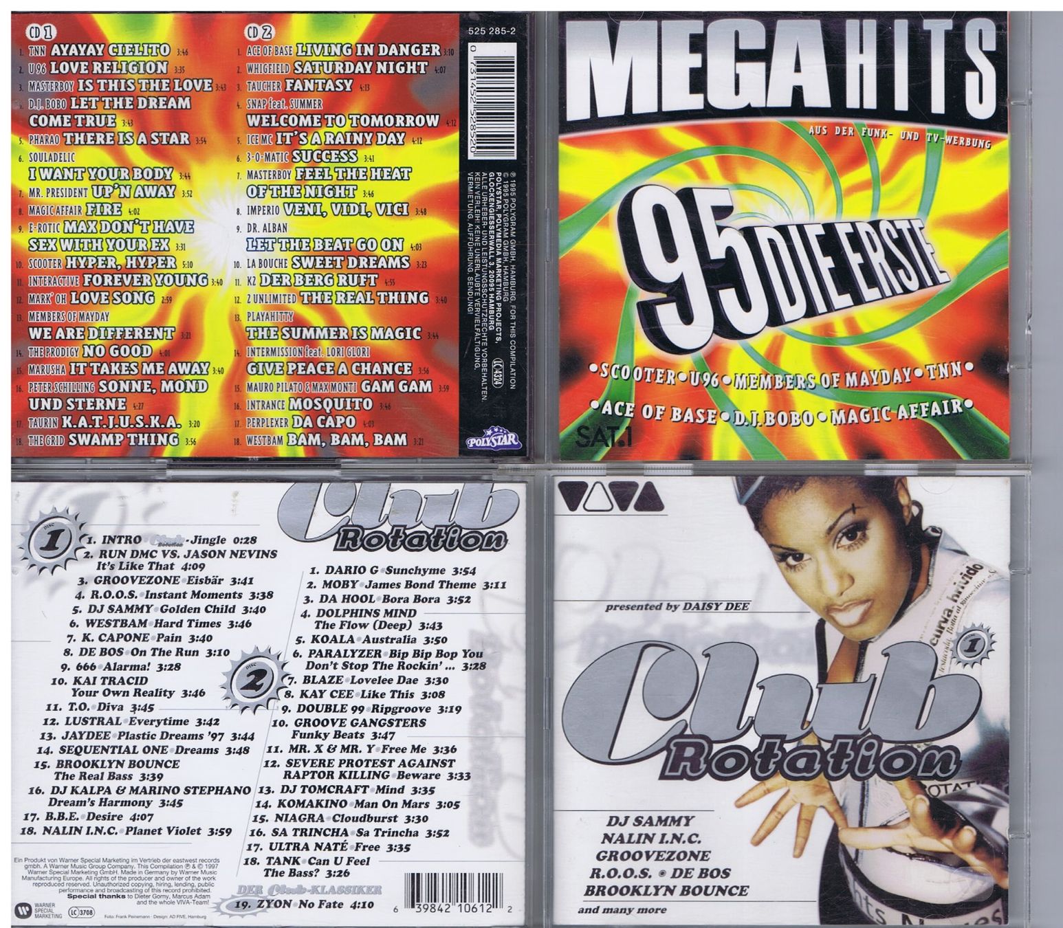 CDs: 12 Dance Collection CDs (4 Einzel- & 4 Doppel-CDs) – D'occasion à Unterengstringen par Lastchance