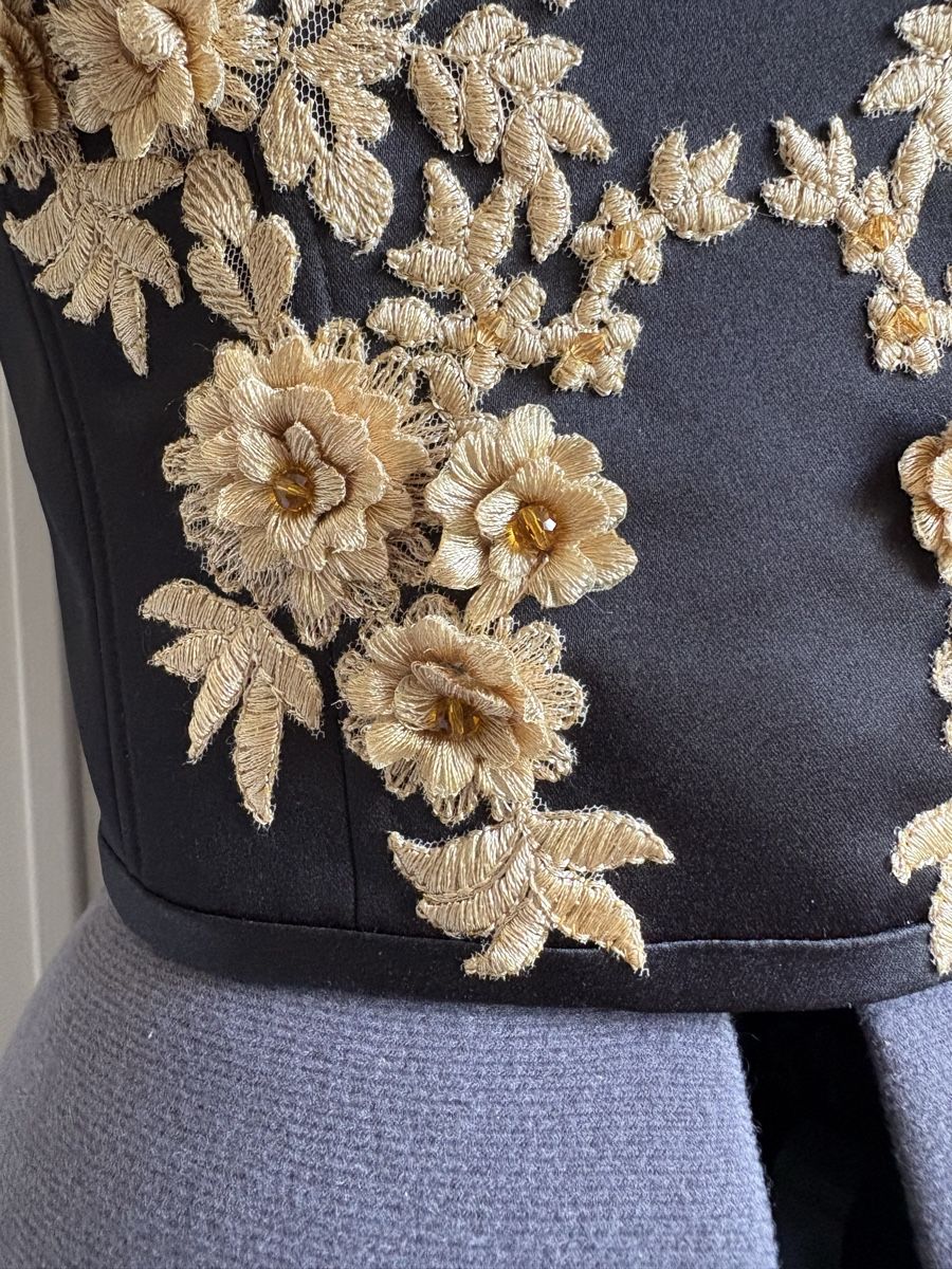 Top: Schwarzer Corsage Top / Korsett – Nuovo e nell'imballaggio originale da Oensingen venduto da Chicotus 4
