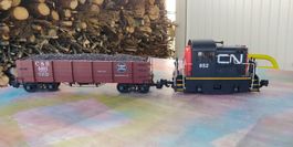 LGB Rangierlok mit 1 Güterwagen G
