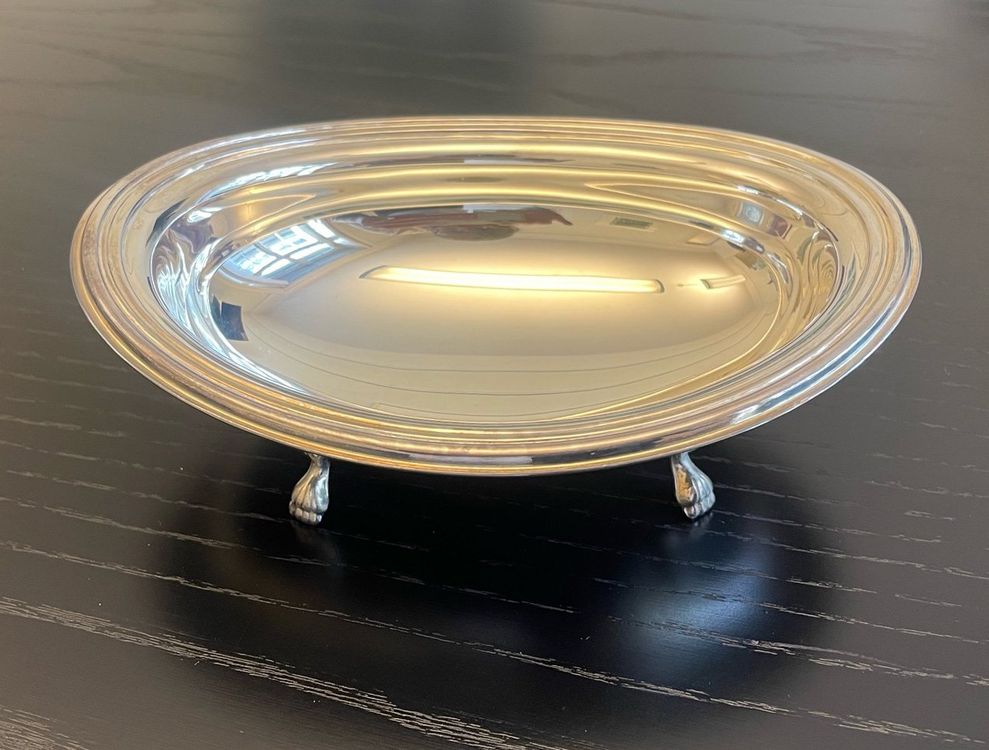 olri-Schale mit Löwenfüssen - versilbert (Gebraucht) in Bern für CHF 26 ...