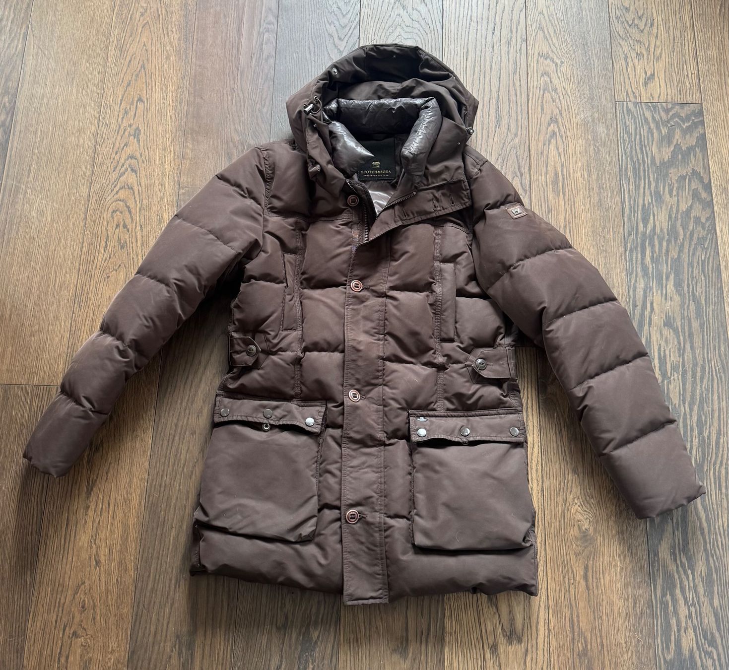Maison Scotch Vestes: Scotch & Soda Winterjacke Braun Grösse M – D'occasion à Zollikon par rundbsurf